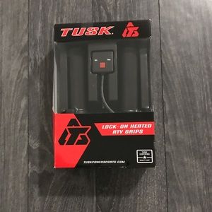 TUSK ATV Lock-on heated grips - NEW WITH BOX